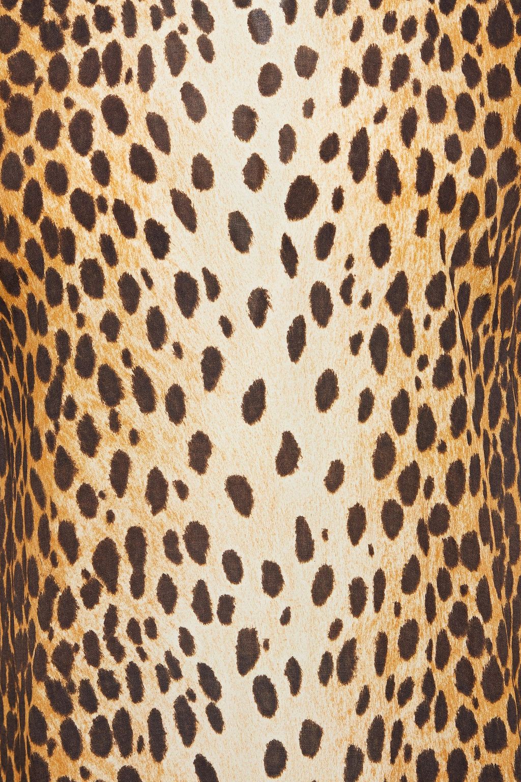 R13 Leopard-print woven mini dress