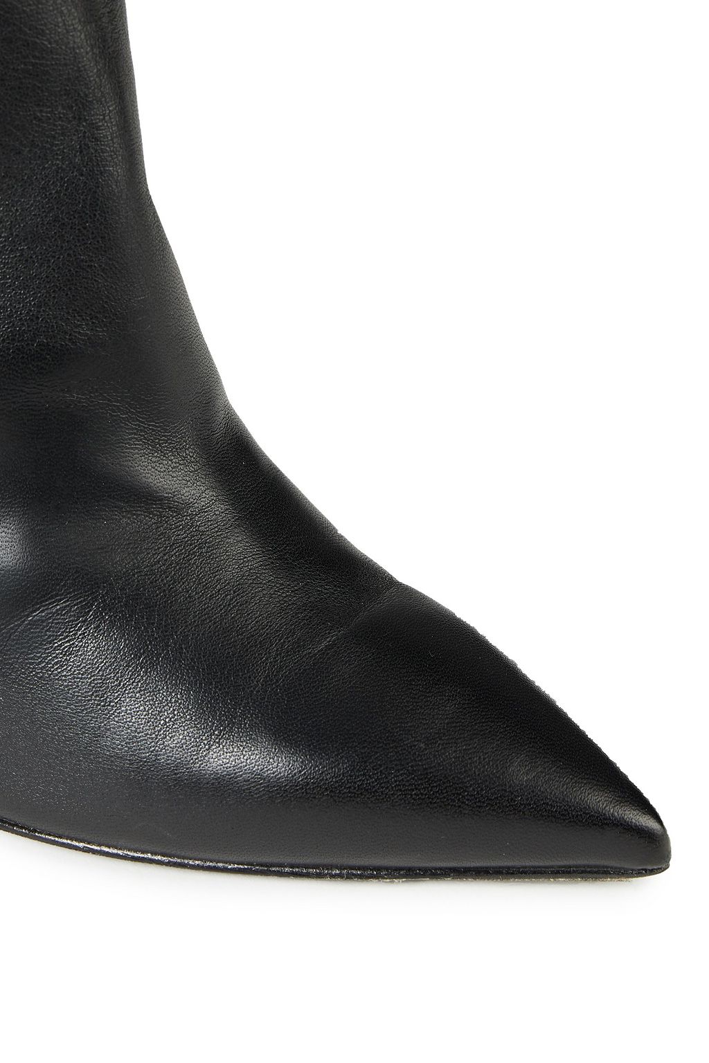 BALMAIN Nelly button-embellished leather knee boots