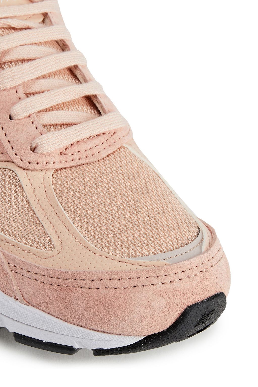NEW BALANCE Sneakers mit Einsätzen aus Mesh und Veloursleder