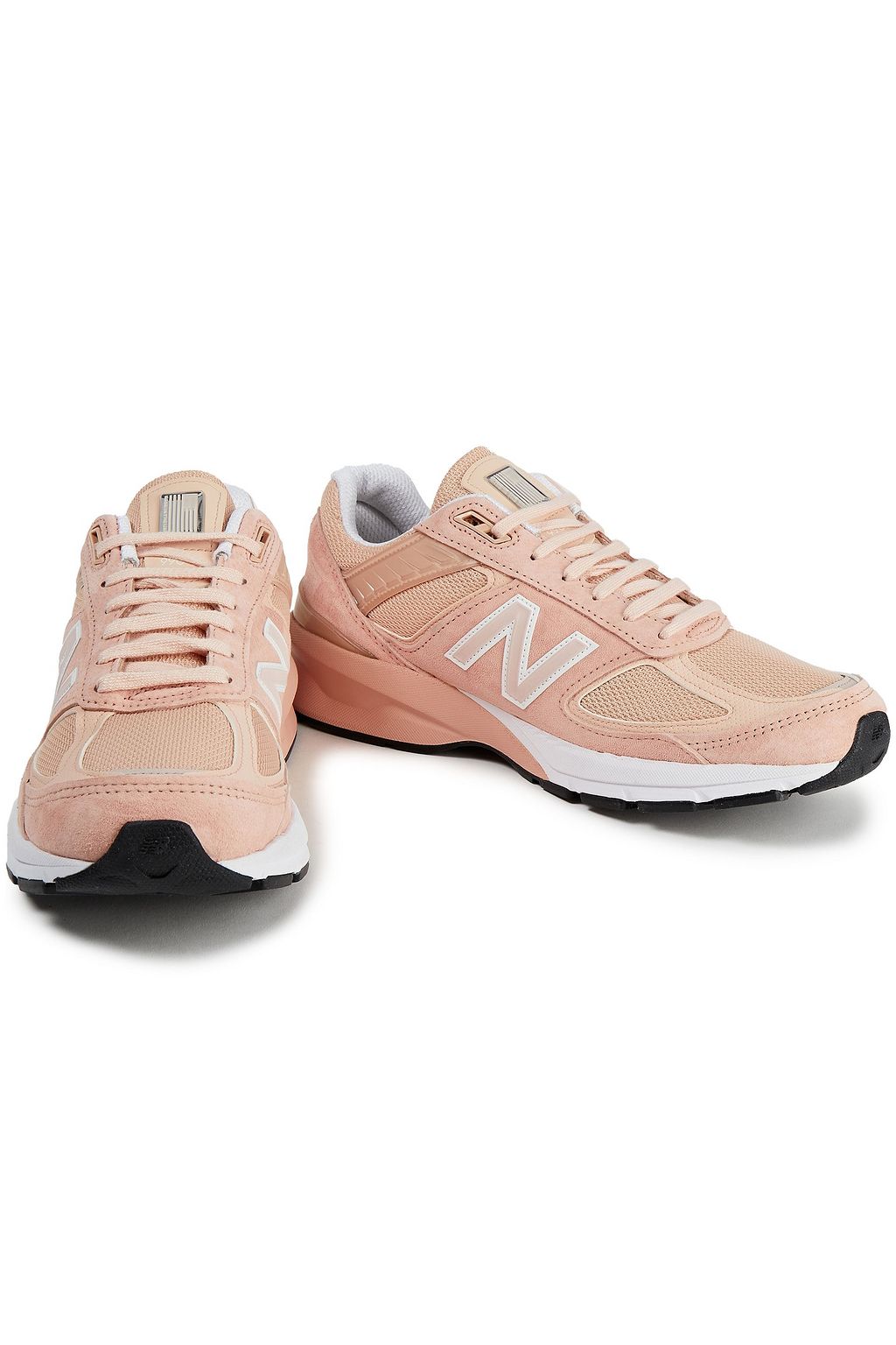 NEW BALANCE Sneakers mit Einsätzen aus Mesh und Veloursleder
