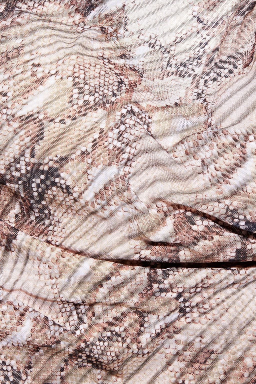 JETS AUSTRALIA BY JESSIKA ALLEN Awakening snake-print stretch-mesh swimsuit