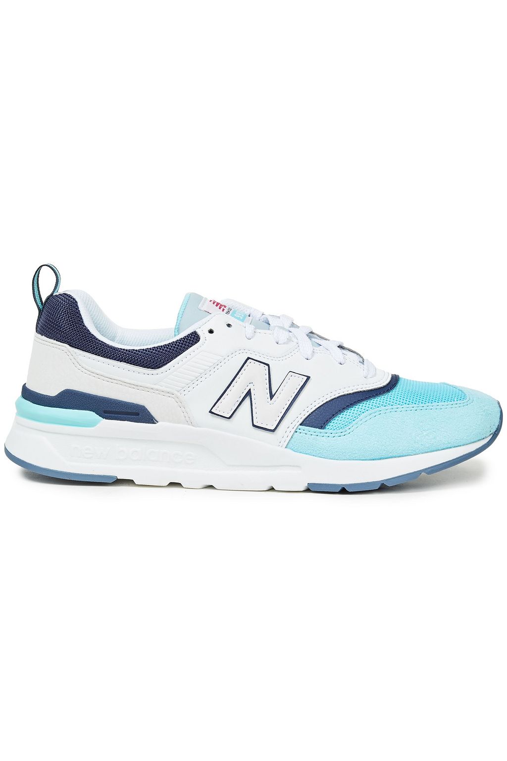 new balance leather sneakers