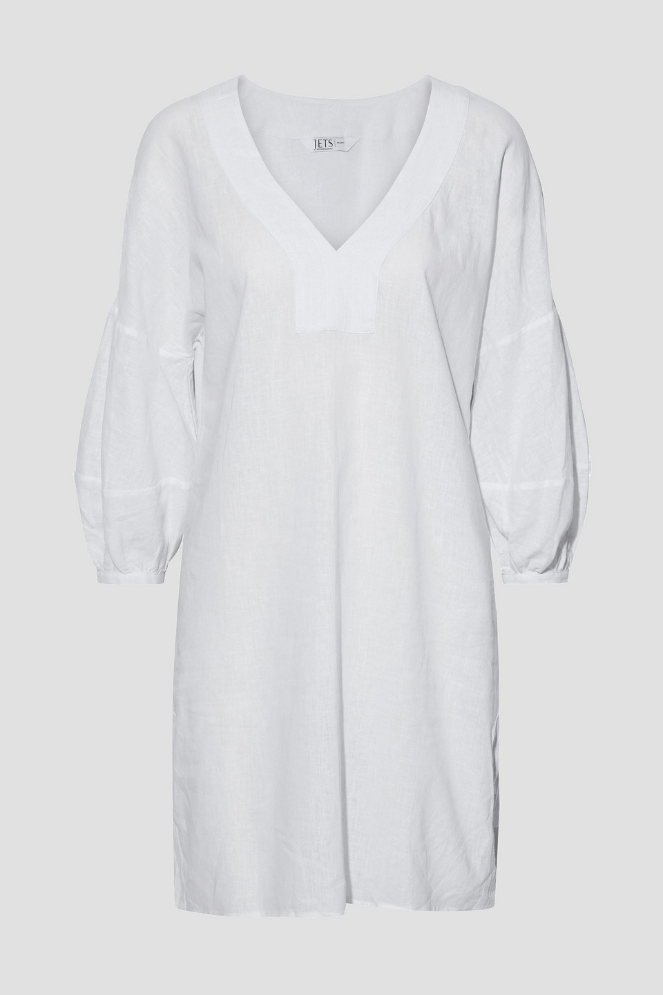 Jets Australia By Jessika Allen Woman Jetset Linen-blend Mini Dress White Size XS