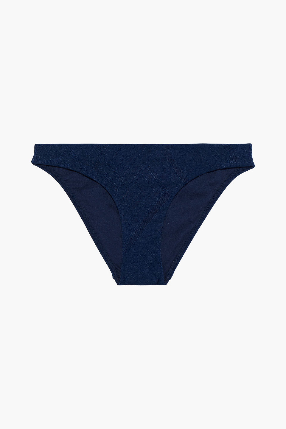 Clarity stretch-jacquard low-rise bikini briefs