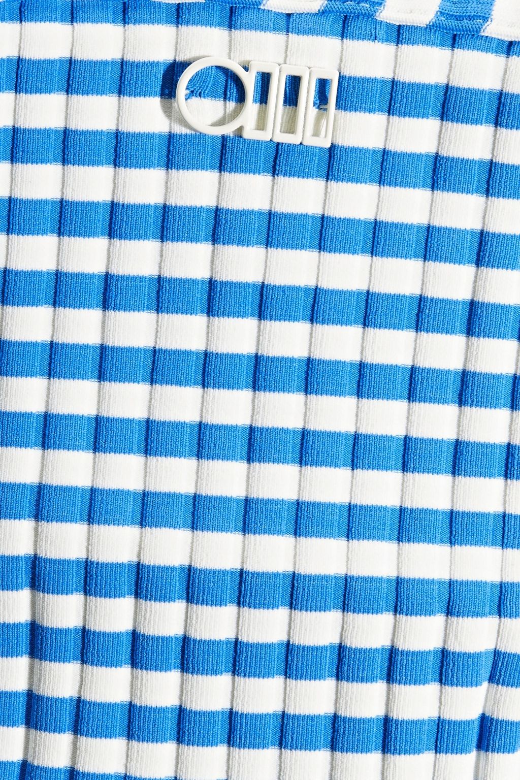 SOLID & STRIPED The Lulu striped ribbed low-rise bikini briefs