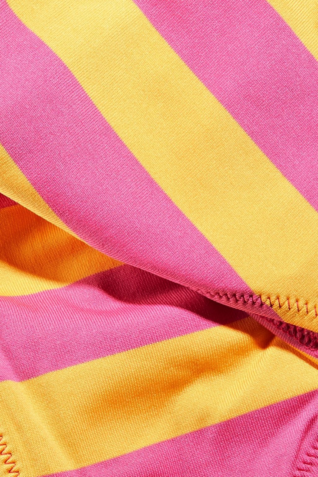 SOLID & STRIPED The Elle striped bikini top