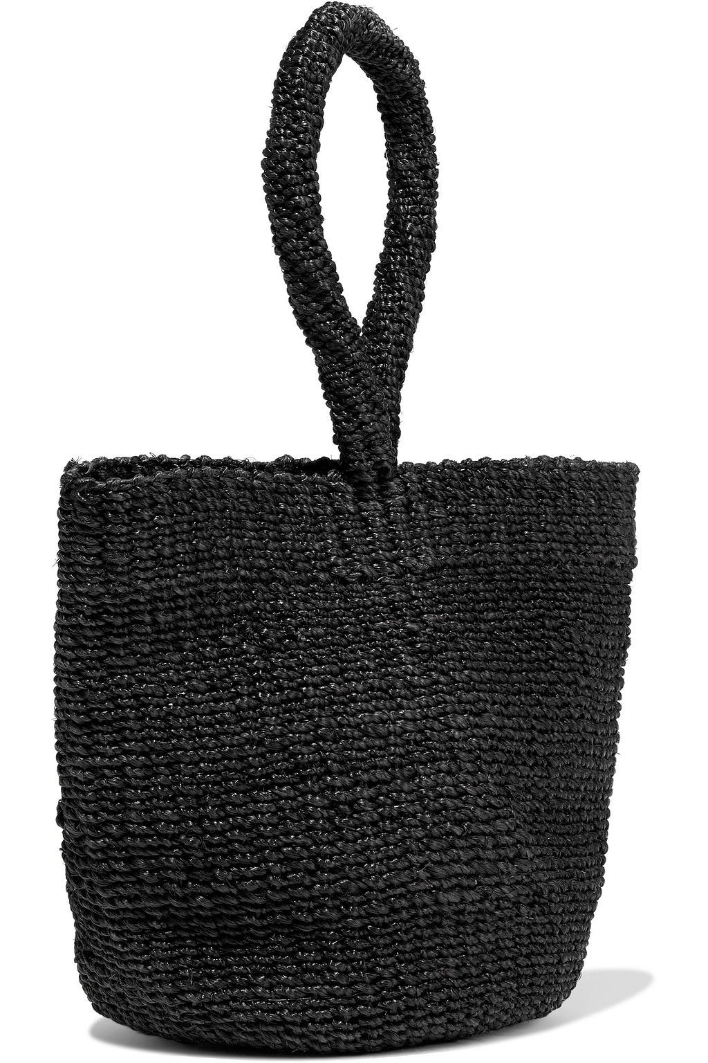 KAYU Marlee woven straw bucket bag