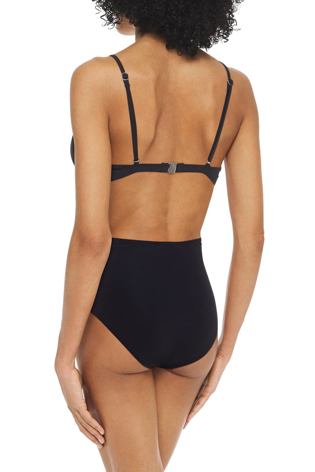 JETS AUSTRALIA BY JESSIKA ALLEN Classique one-shoulder two-tone bikini top