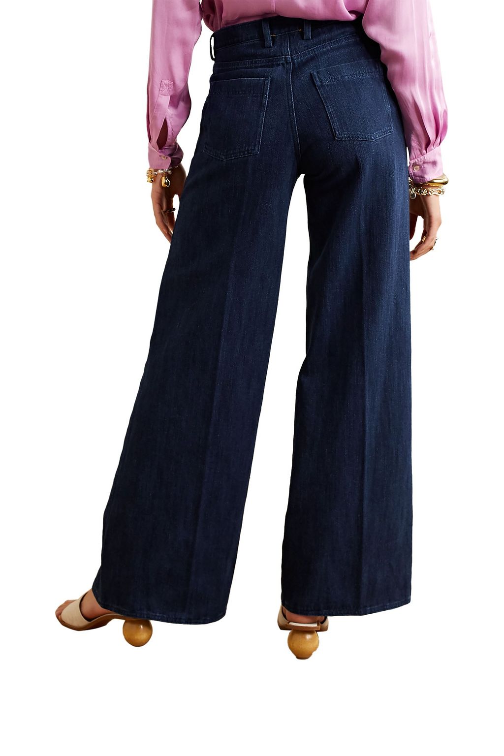 FORTE_FORTE Calvary high-rise wide-leg jeans