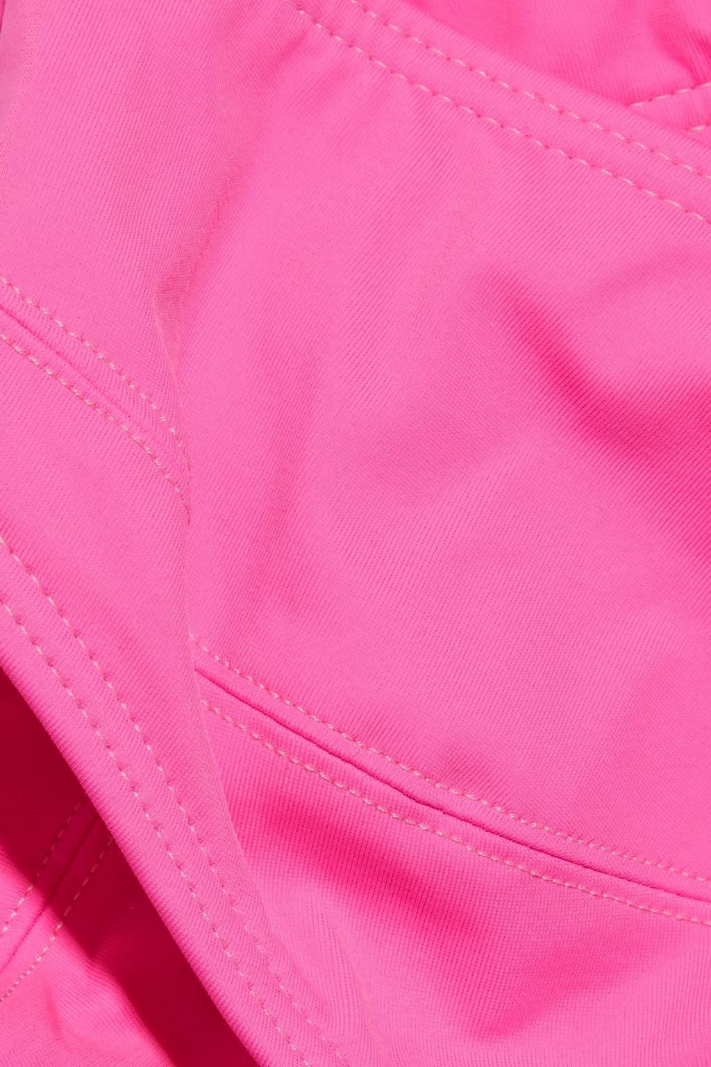 SOLID & STRIPED The Elsa neon bikini top