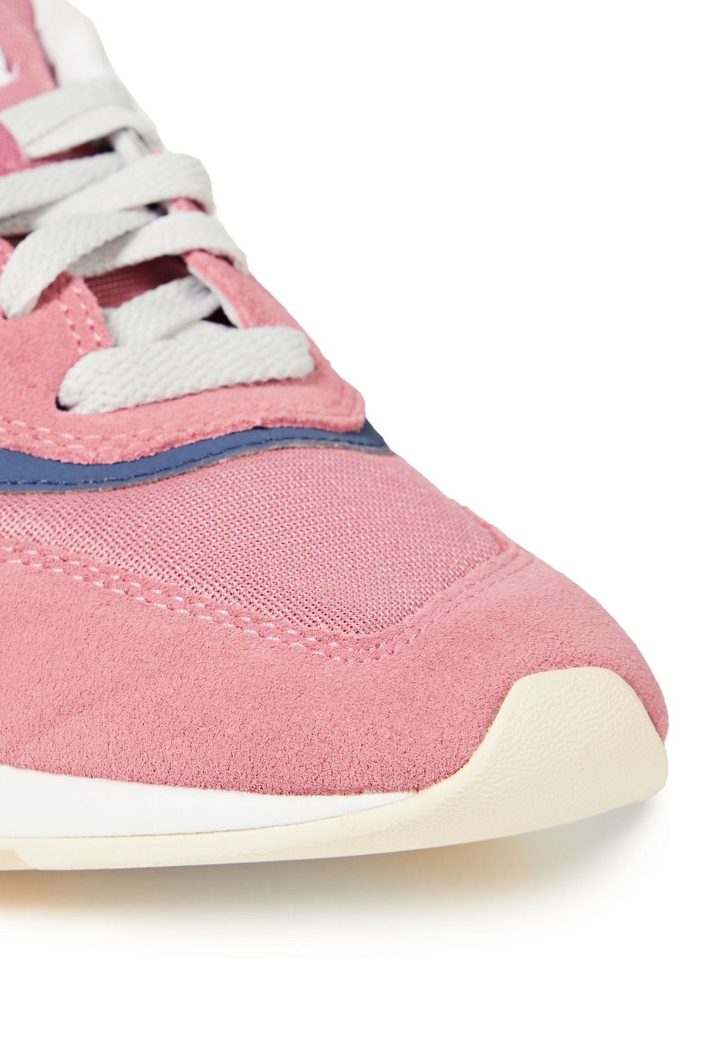 NEW BALANCE Suede, leather and mesh sneakers