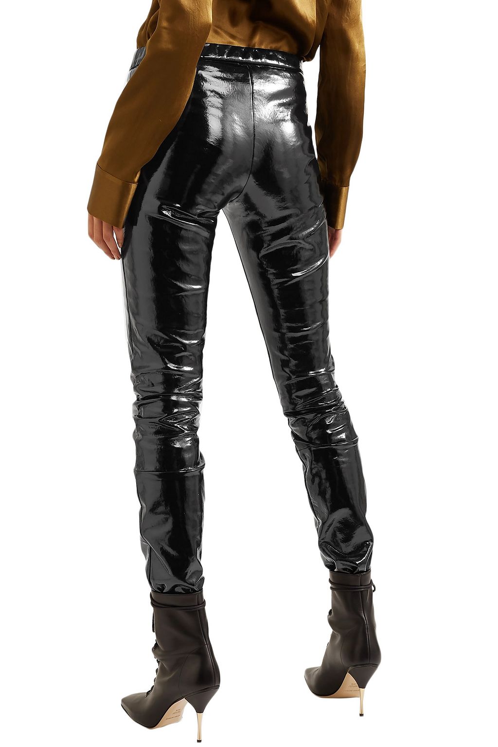 HAIDER ACKERMANN Patent-leather leggings