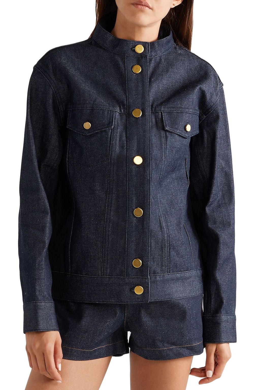 A.P.C. Bailey oversized denim jacket