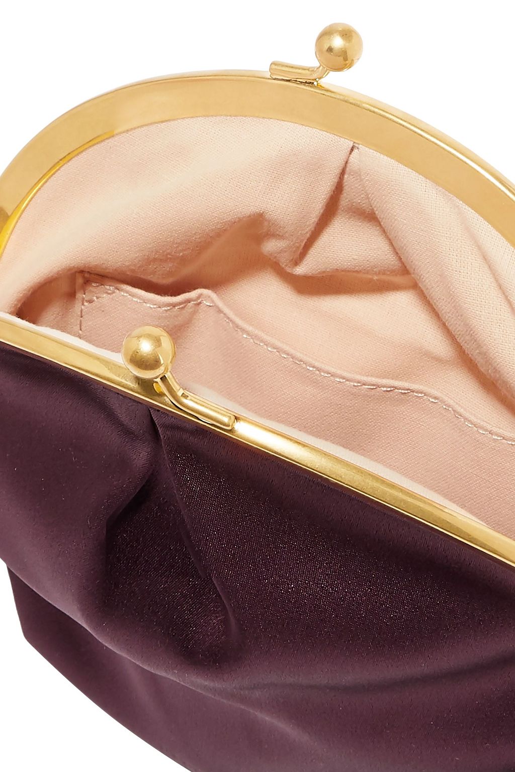 NANUSHKA Oana knotted satin shoulder bag