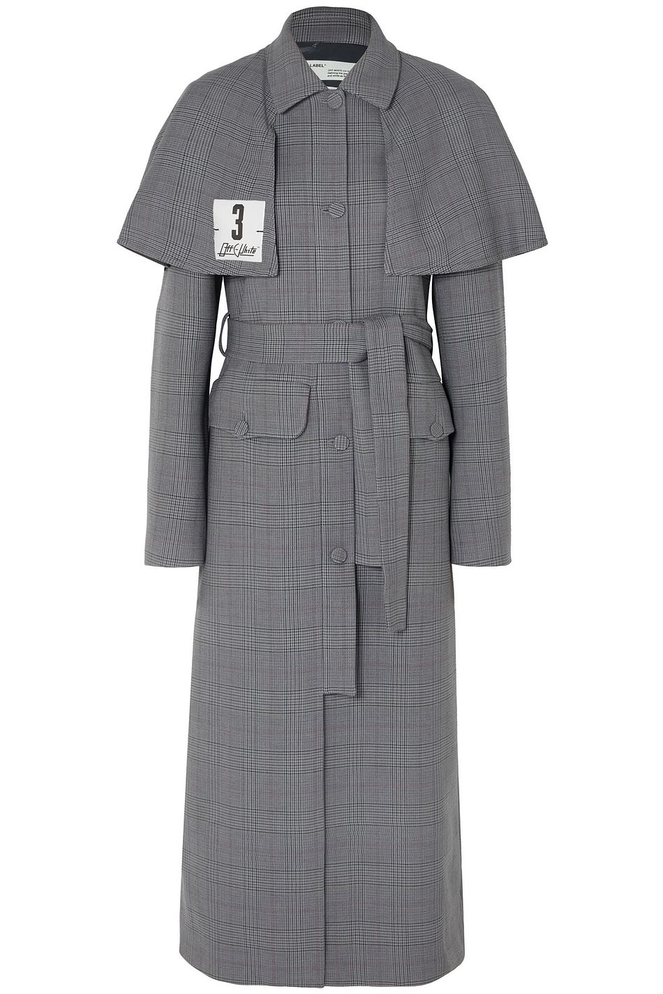 off white trench coat