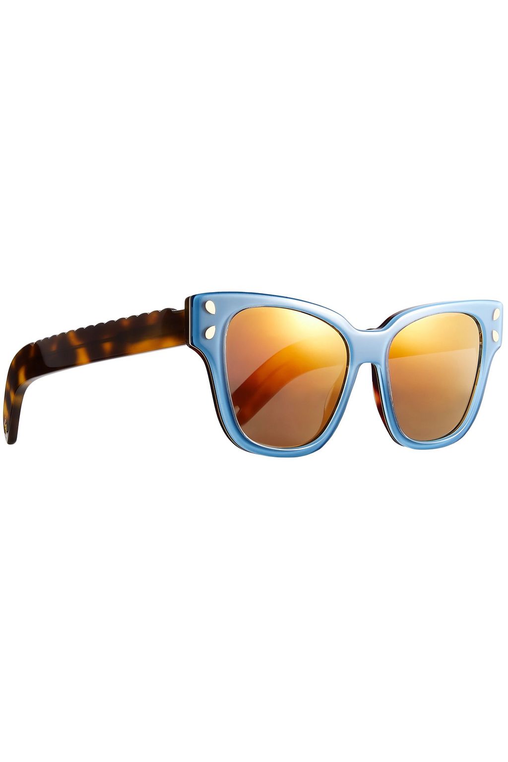 LUCY FOLK Diving for Gold square-frame acetate sunglasses