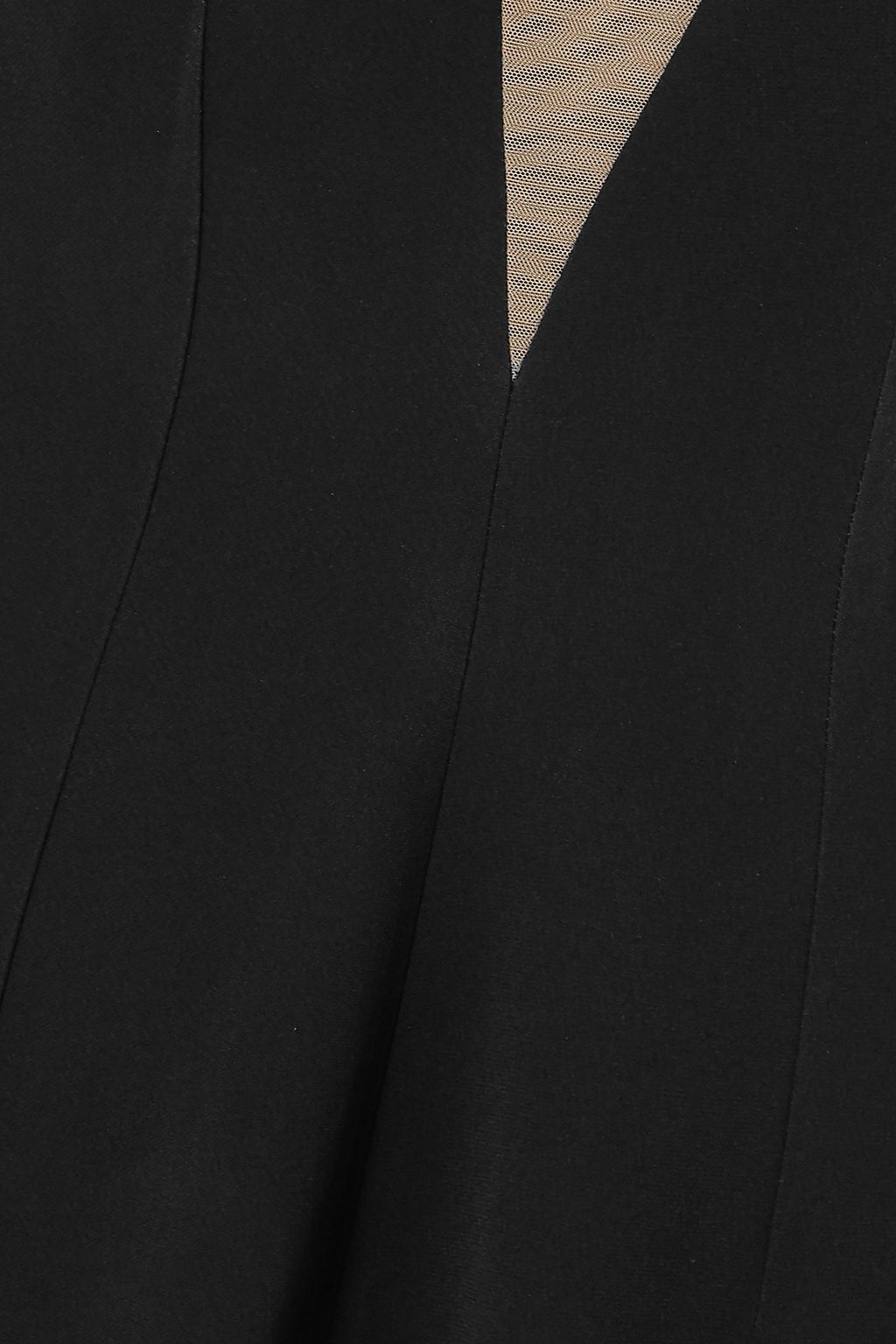 STELLA MCCARTNEY Parkes tulle-paneled crepe dress