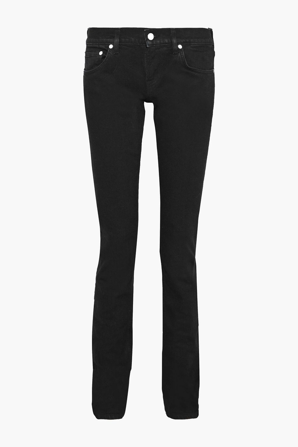 black low waisted jeans