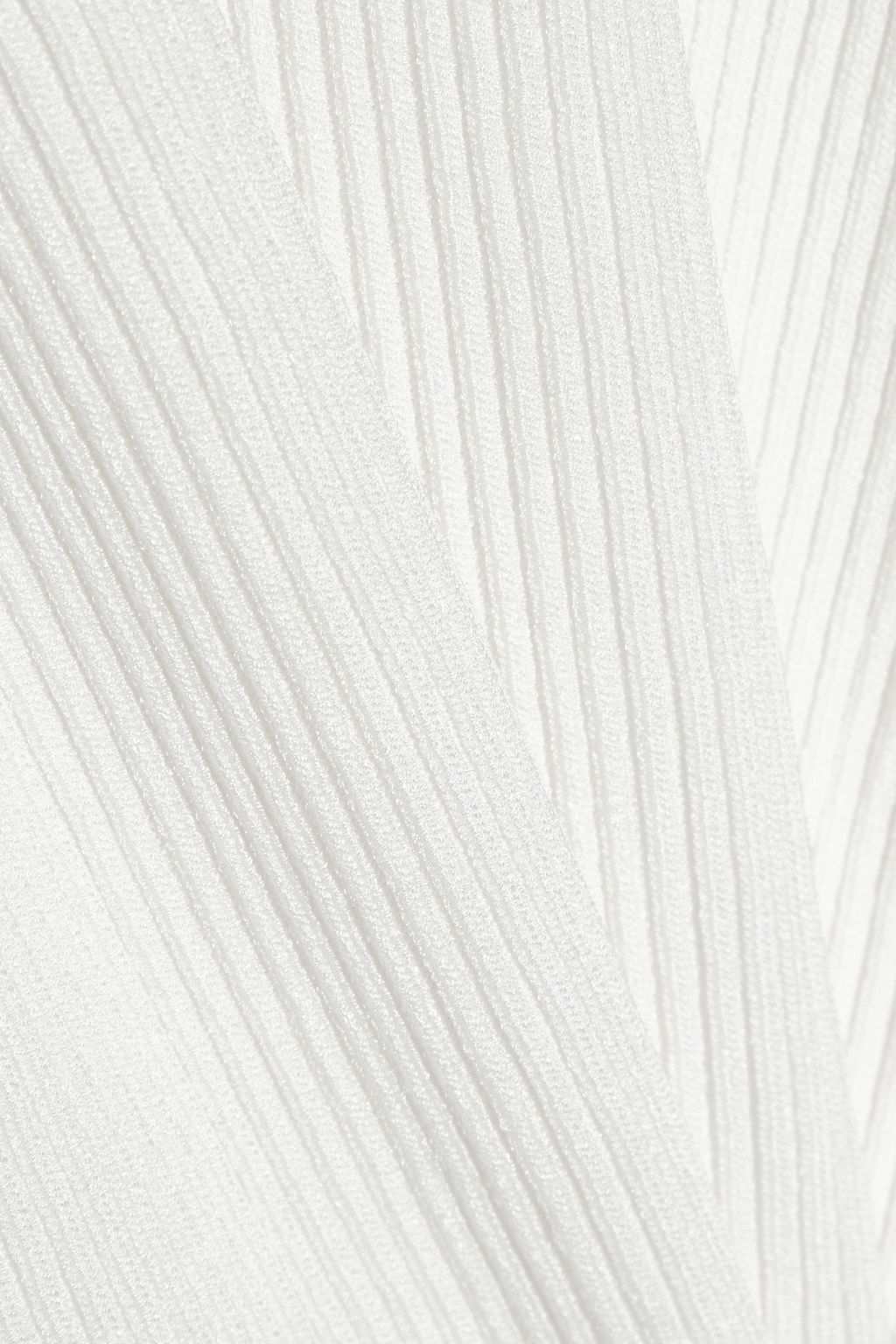 HELMUT LANG Open-back ribbed-knit sweater