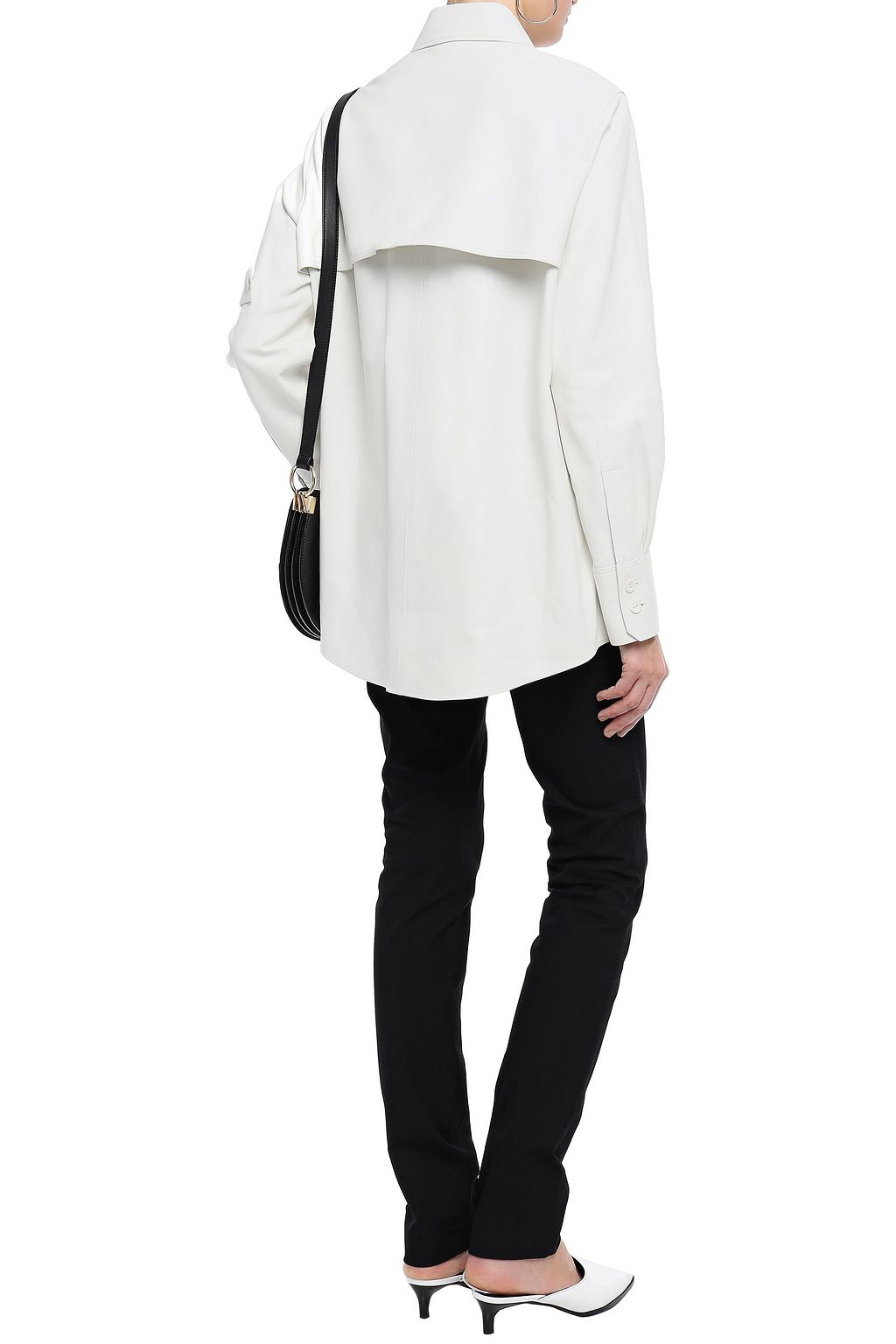 JOSEPH Leather shirt
