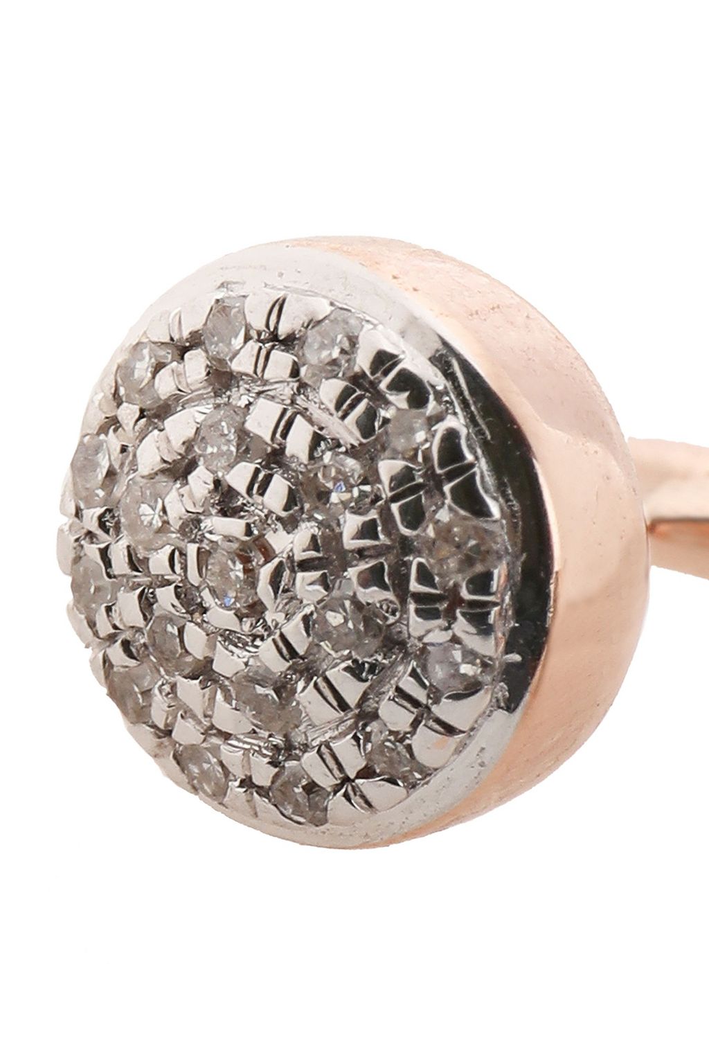MONICA VINADER Sterling silver diamond earrings