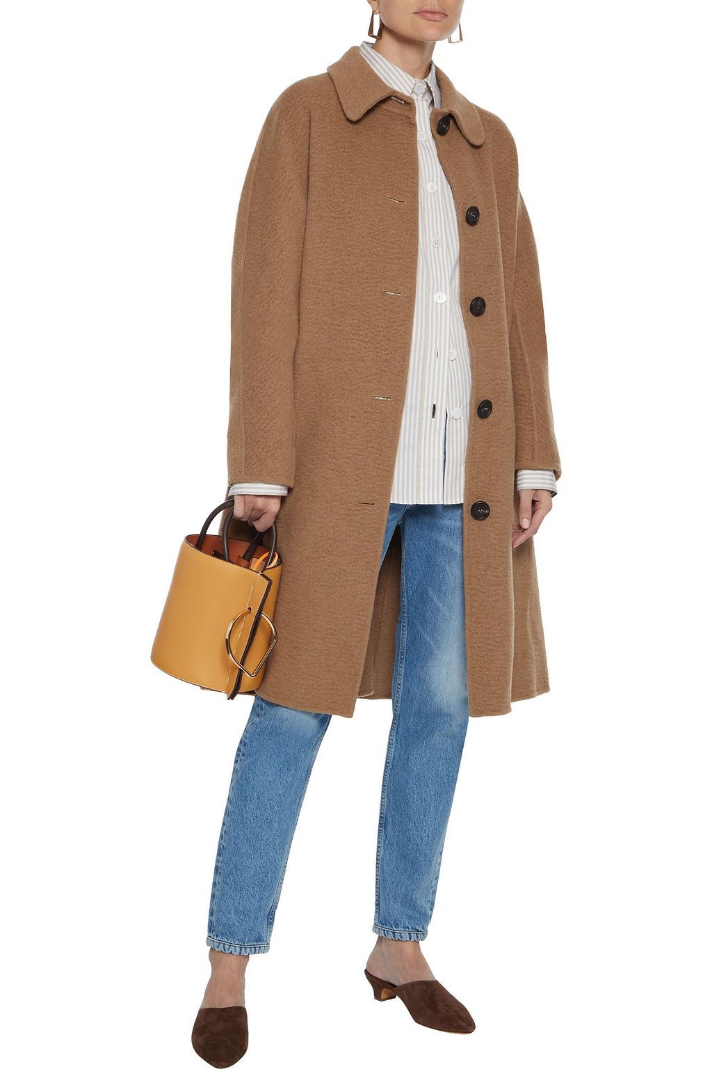 MANSUR GAVRIEL Camel hair coat