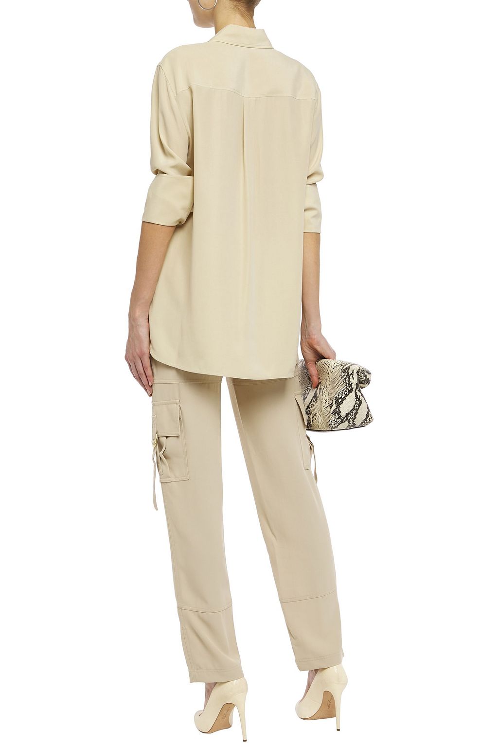 JOSEPH Washed-silk shirt