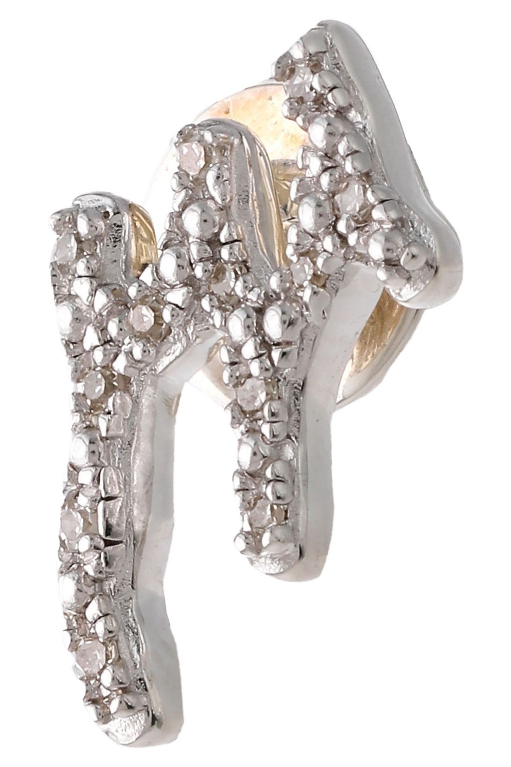 MONICA VINADER Riva Waterfall sterling silver diamond earrings