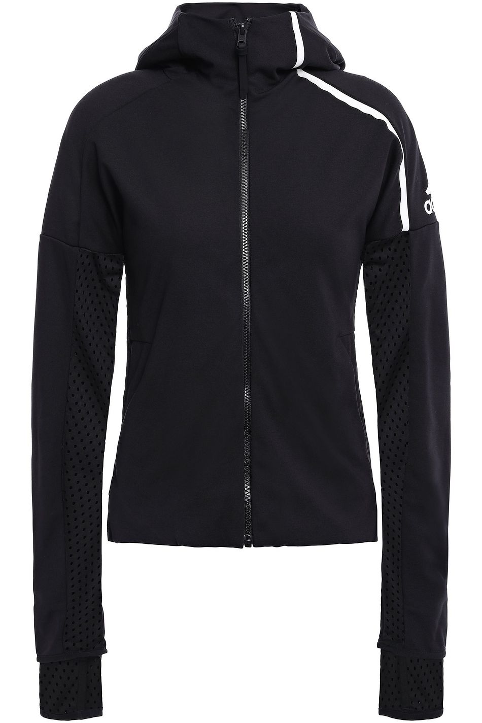 adidas black mesh jacket