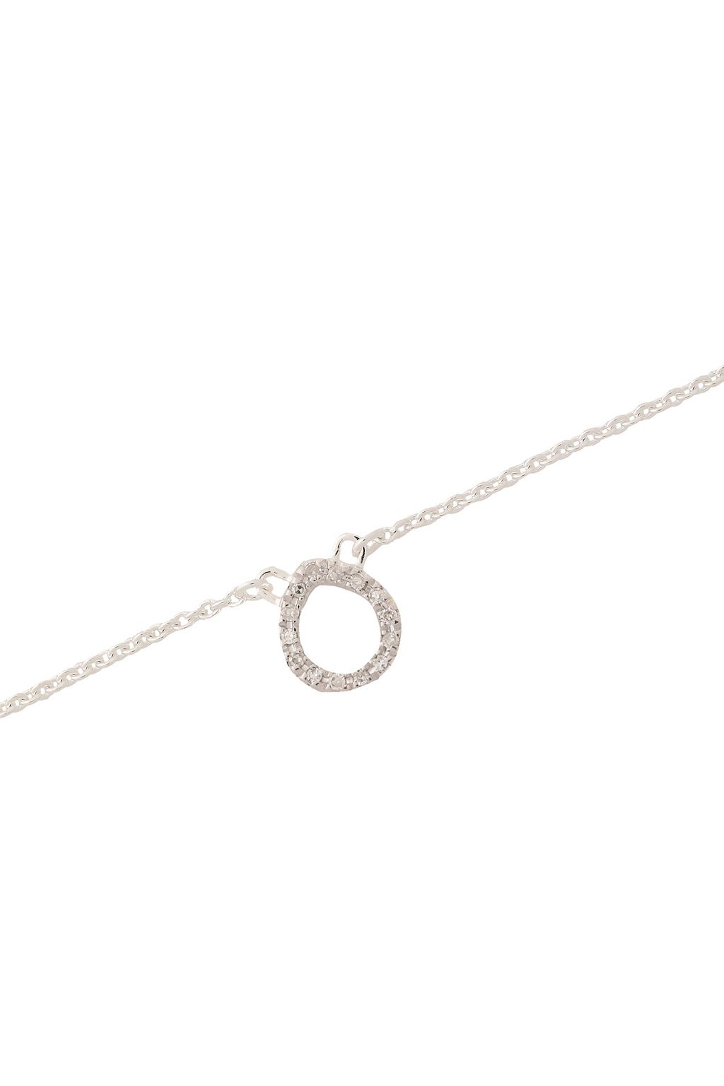 MONICA VINADER Naida Mini sterling silver diamond necklace
