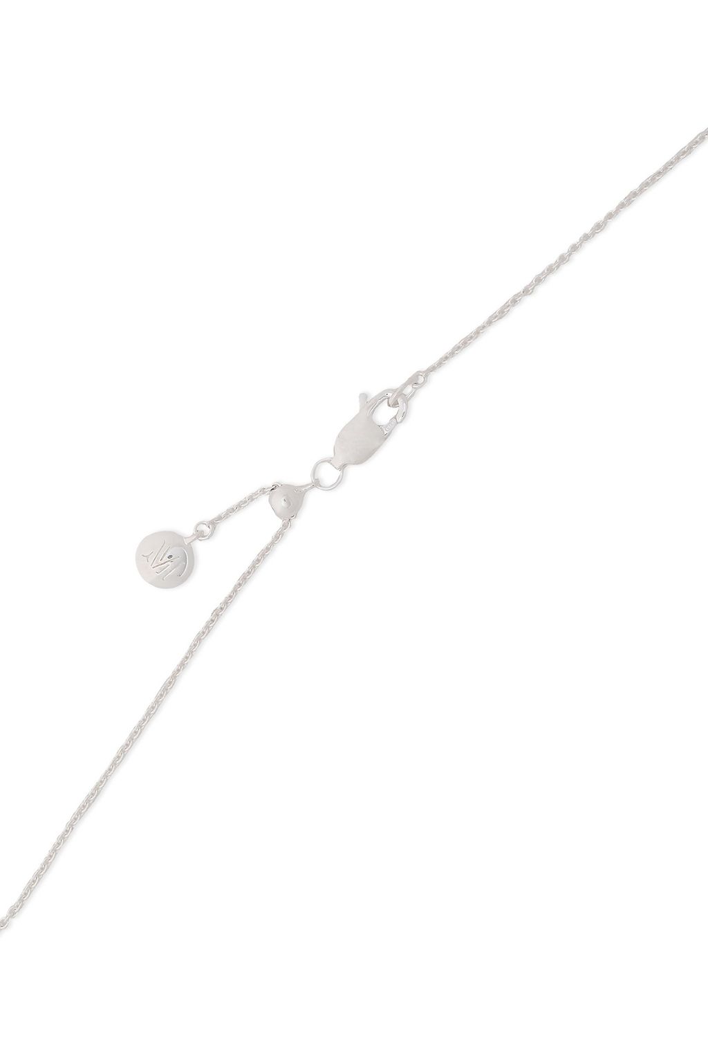 MONICA VINADER Naida Mini sterling silver diamond necklace