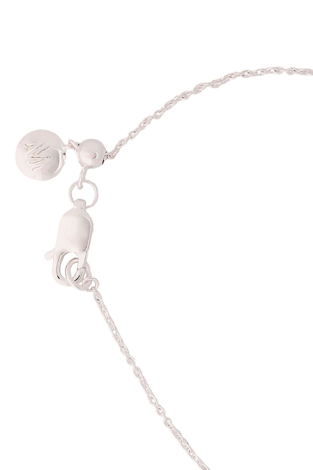 MONICA VINADER Riva sterling silver diamond bracelet