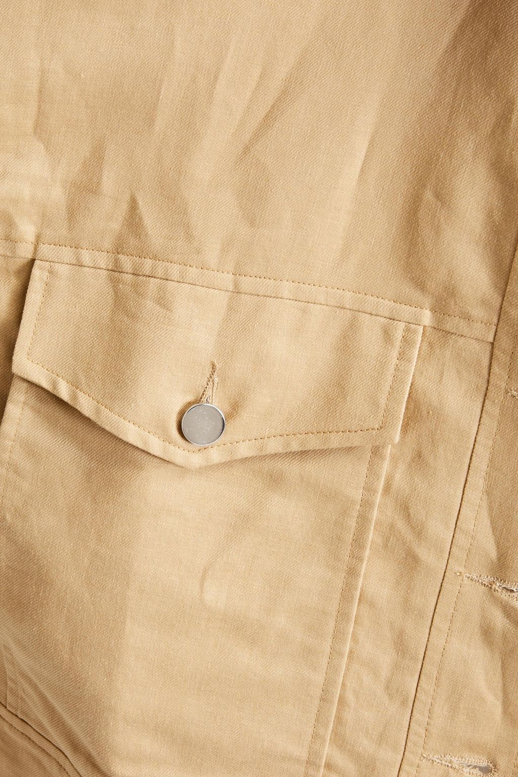 THE RANGE Linen and cotton-blend twill jacket