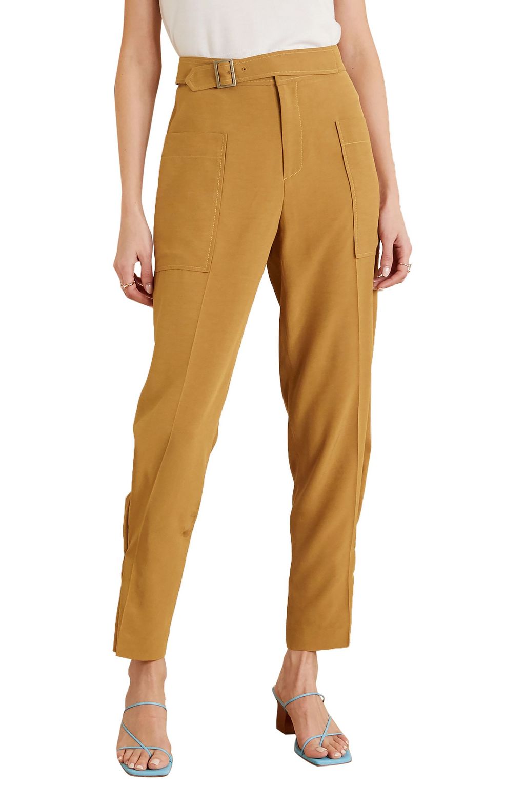 REJINA PYO Maxine shantung tapered pants