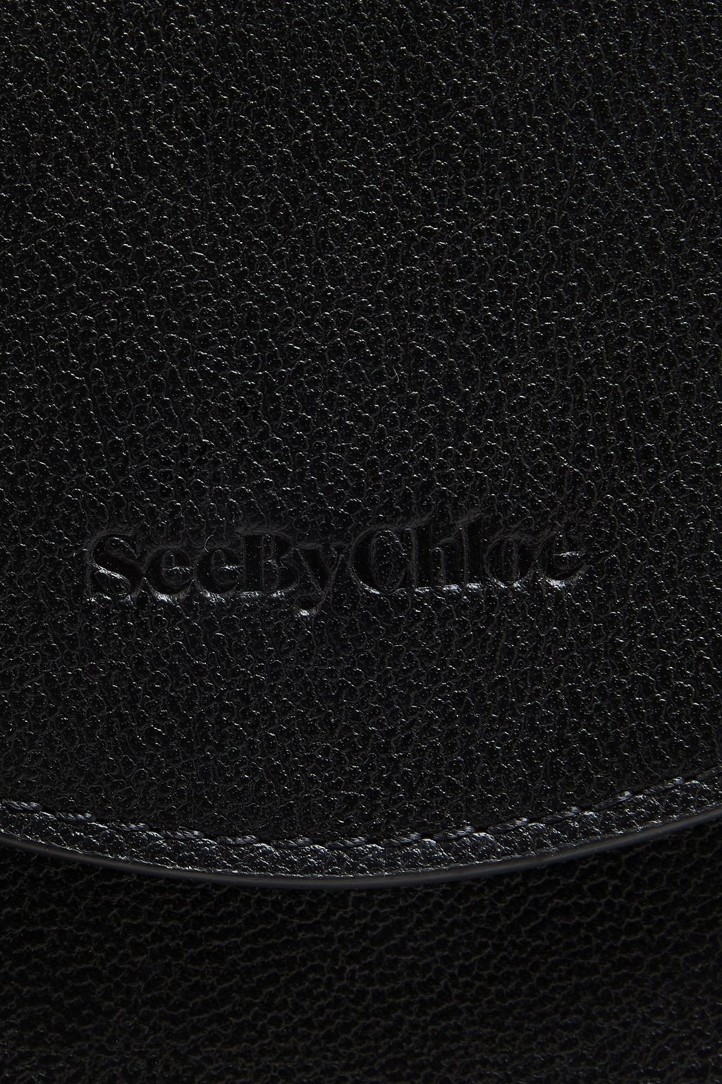 SEE BY CHLOÉ حقيبة كتف ’مارا’ من الجلد بنقشة بارزة
