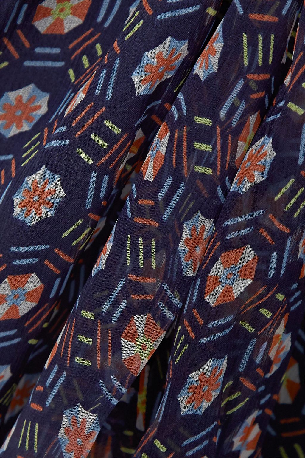 SEE BY CHLOÉ Printed silk-chiffon blouse