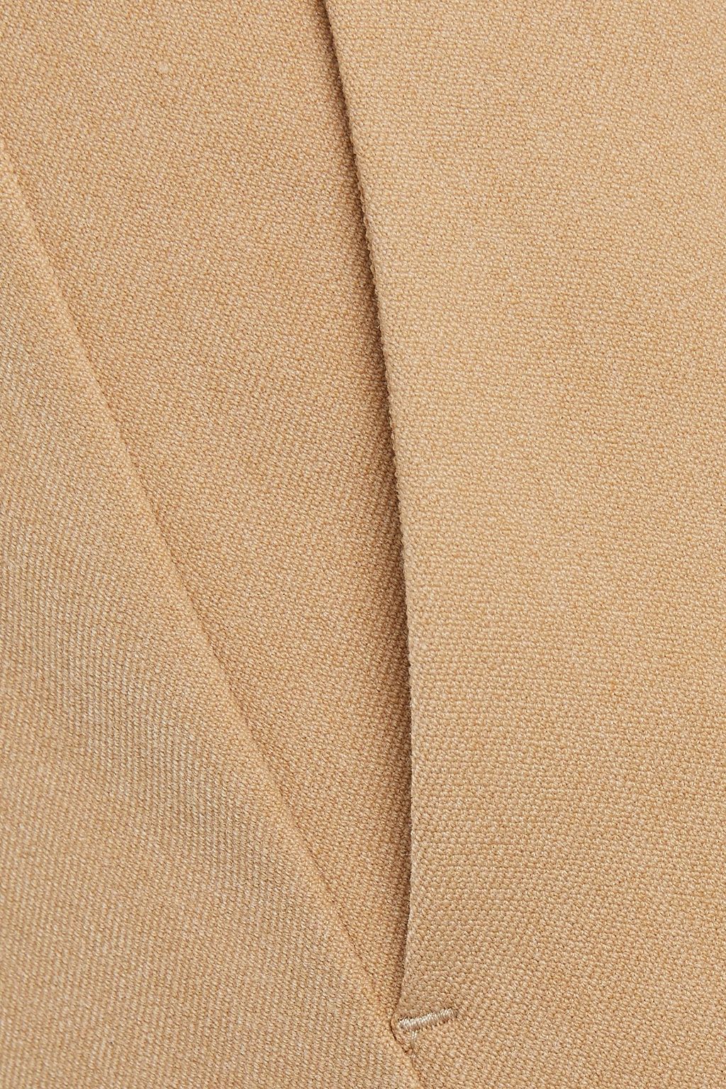 MAJE Stretch-crepe straight-leg pants