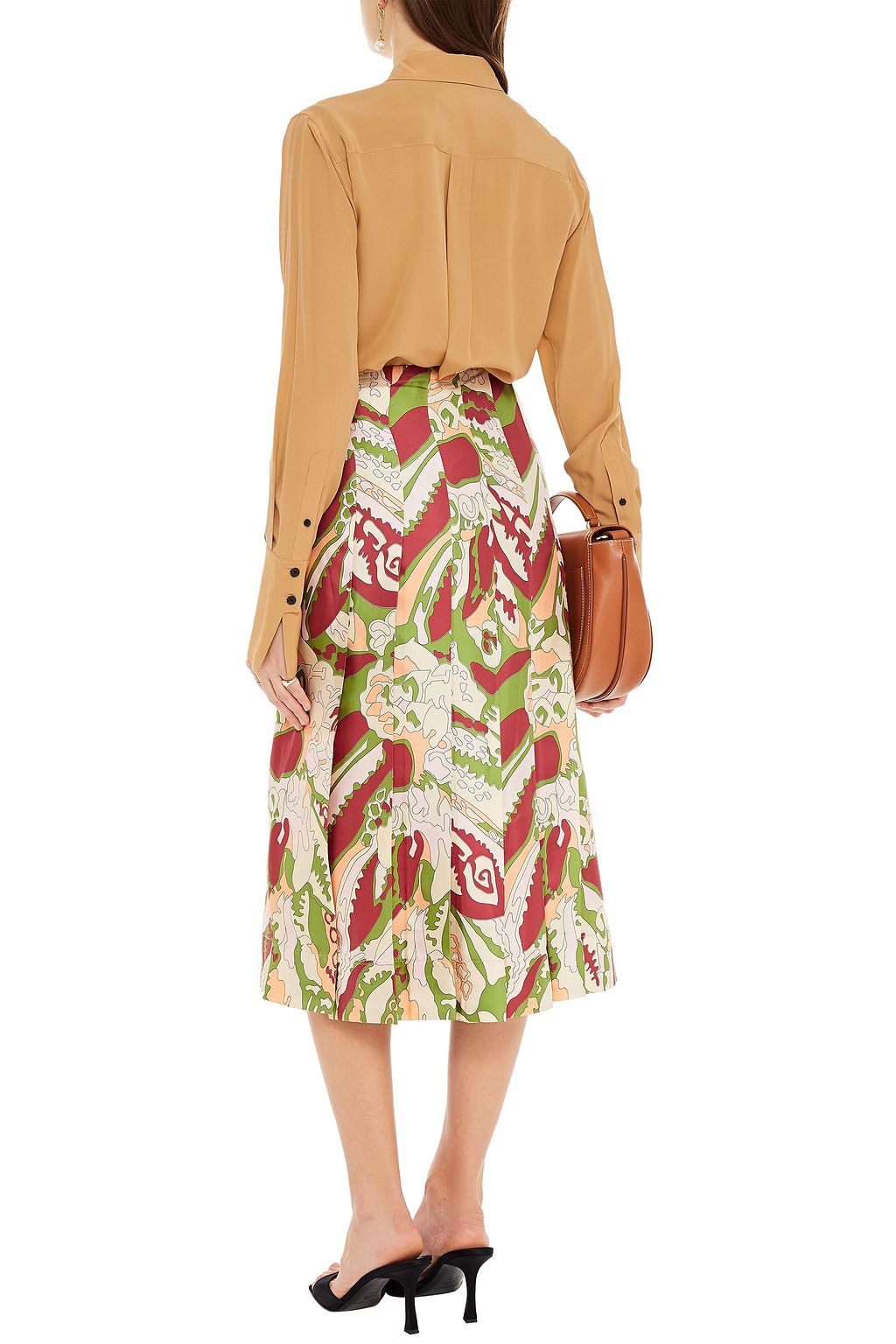 VICTORIA BECKHAM Silk crepe de chine shirt