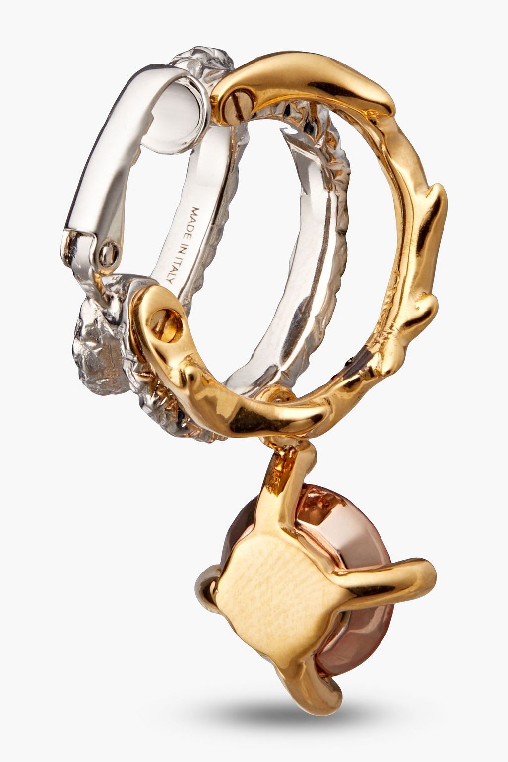 CHLOÉ Gold and silver-tone earrings