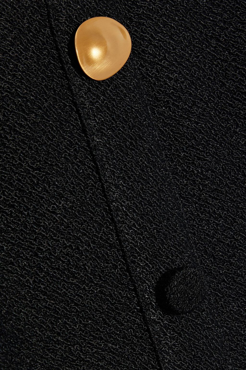 ADAM LIPPES Button-embellished bouclé midi dress