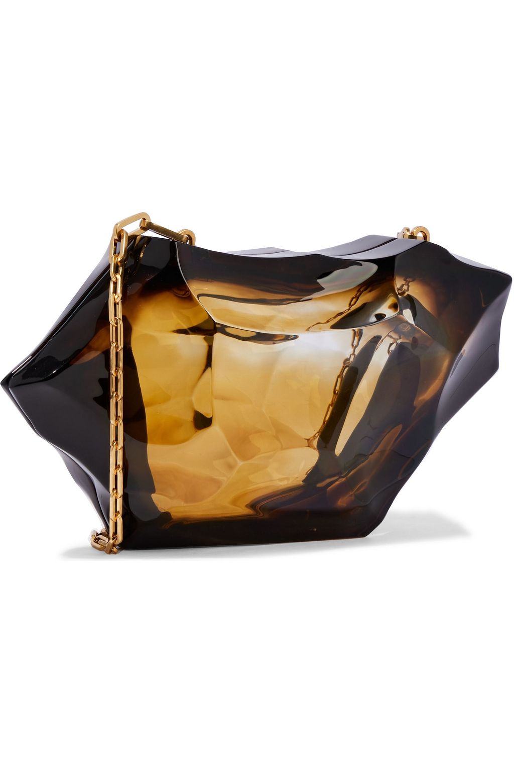 BOTTEGA VENETA Acetate box clutch