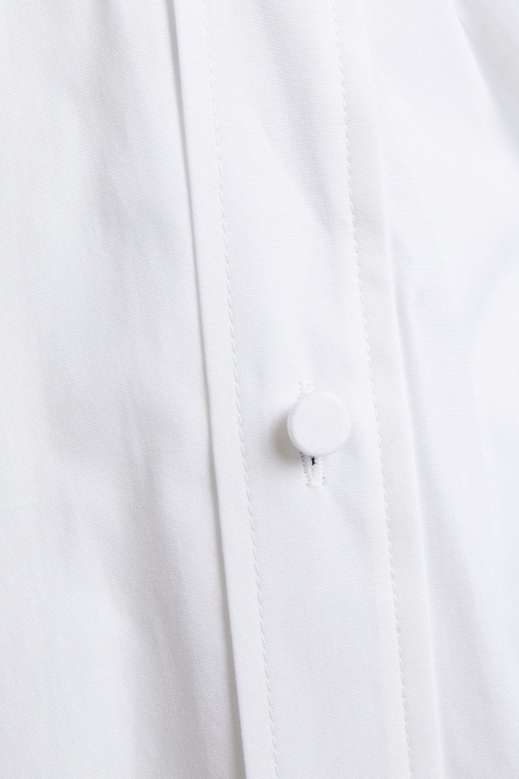 HELMUT LANG Button-detailed cotton-poplin shirt