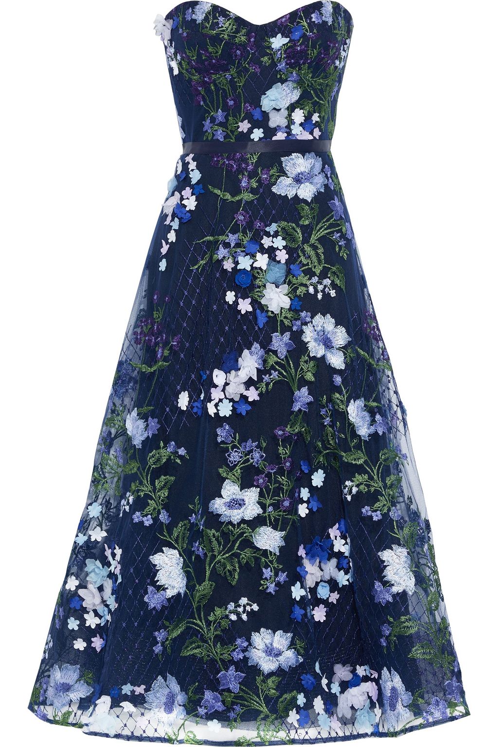 marchesa notte strapless