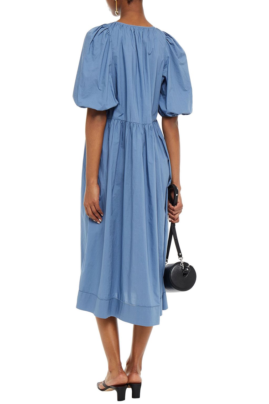 THE GREAT. The Ravine cotton midi dress