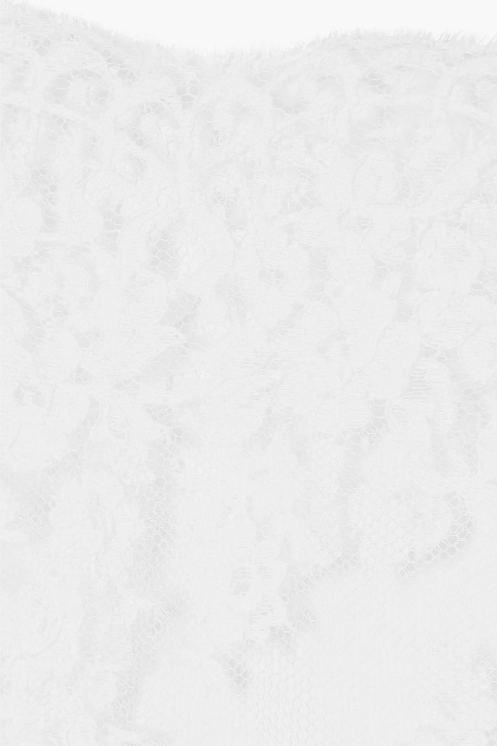 STELLA MCCARTNEY 코튼 혼방 레이스 실크 새틴 바디수트