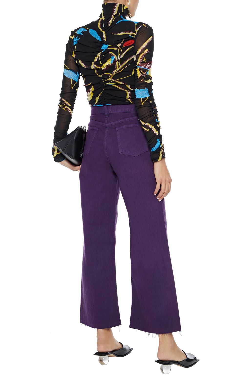 SIMON MILLER High-rise wide-leg jeans