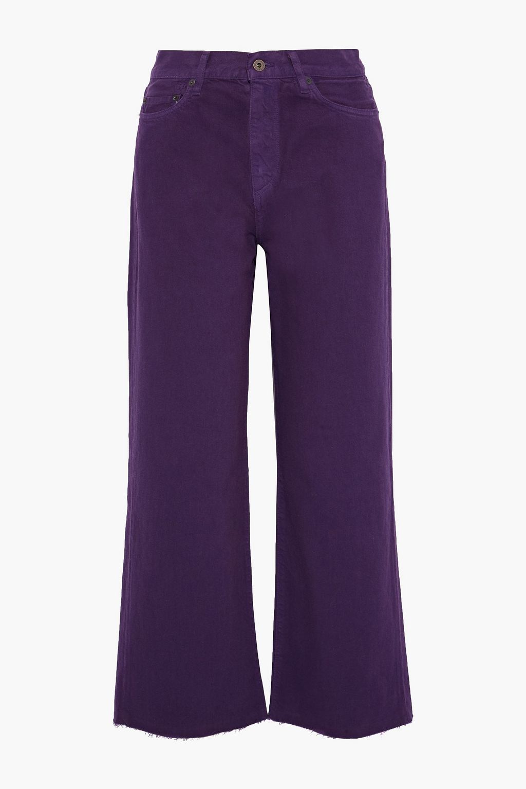 Purple High-rise wide-leg jeans | Sale 