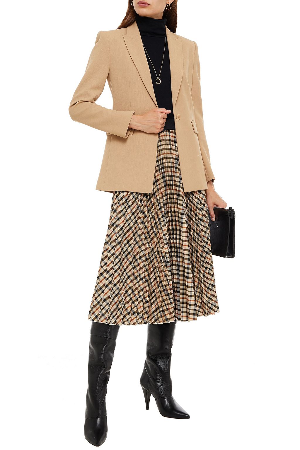 MAJE Twill blazer