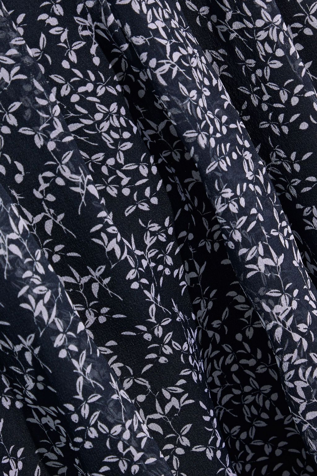 EQUIPMENT Lisle pleated floral-print silk-chiffon mini dress
