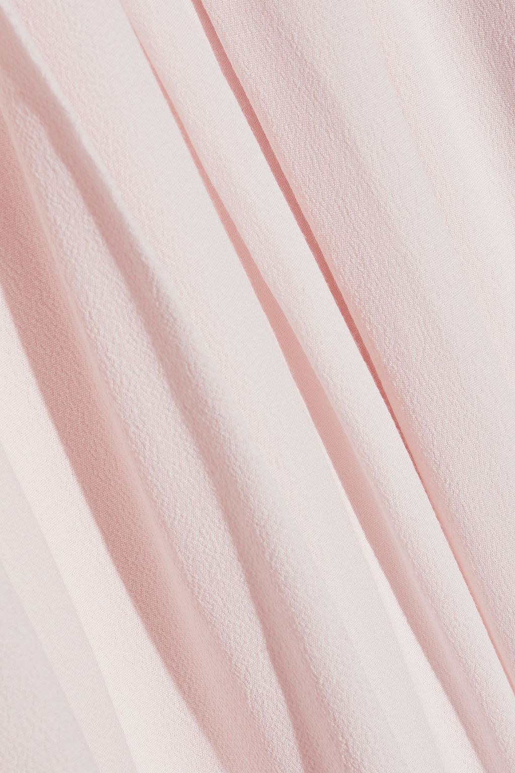 EQUIPMENT Tavine pleated crepe midi wrap dress
